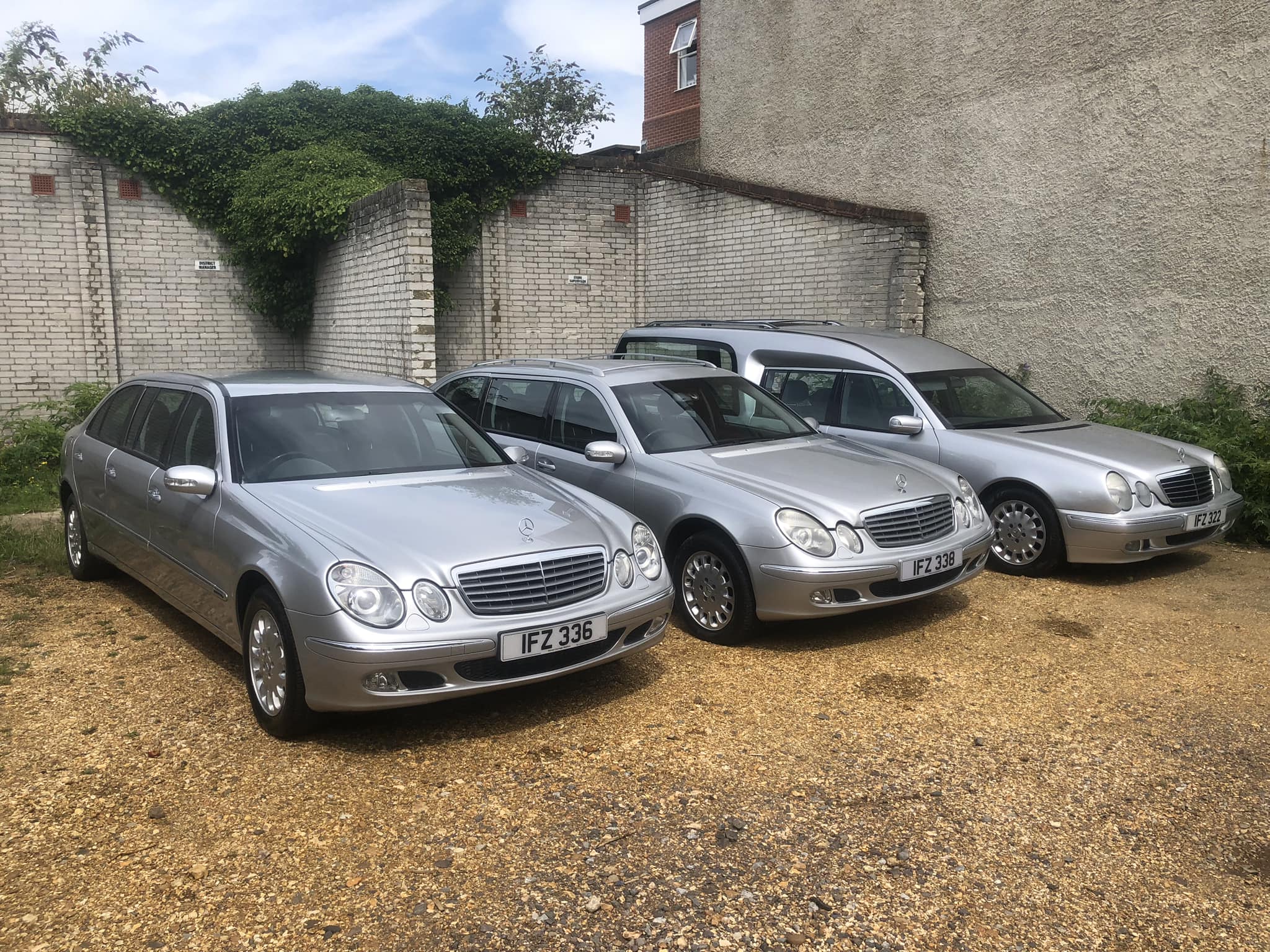 433969249_745372971051721_2033120965864776673_n Three black funeral cars parked together